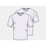 Charged Cotton Vneck 2 Pack