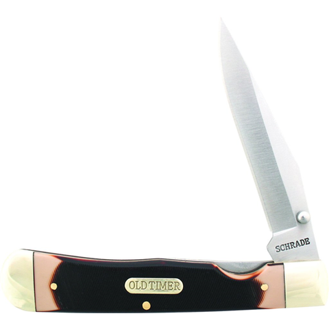 Old Timer Gunstock Trapper Knife