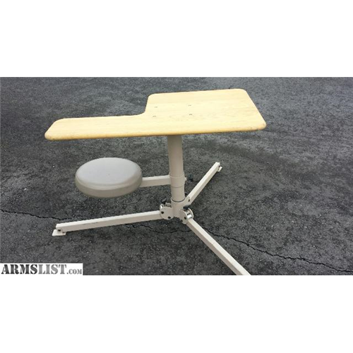 Br Pivot Shooting Bench, Butcher Block T