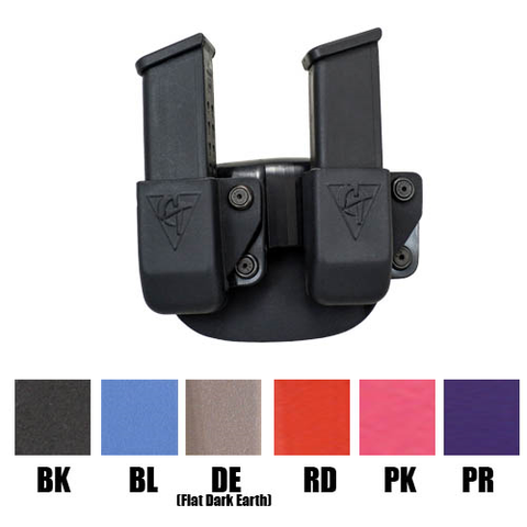 Twin Magazine Pouch W/ Paddle Attachment