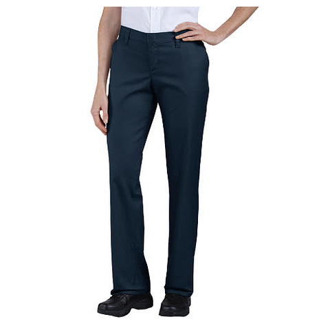 Womens Premium Relaxed-Fit Flat-Front Pant