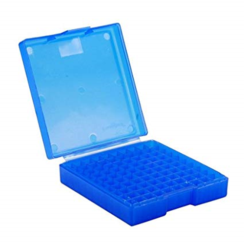 #211,  Belted Magnum 20 Ct. Ammo Box - Blue