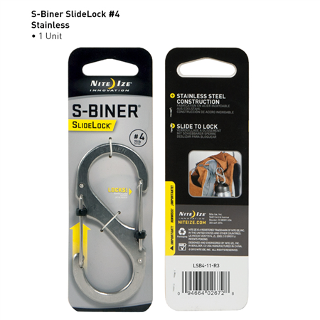 Sidelock Steel S-biner