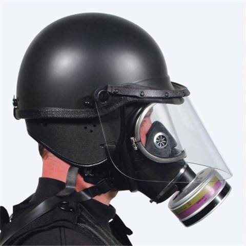 906 TacElite EPR Polycarbonate Alloy Riot Helmet