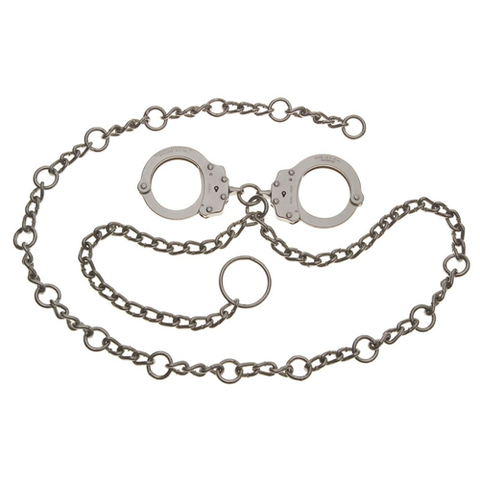 7003c Waist Chain, Handcuffs At Navel