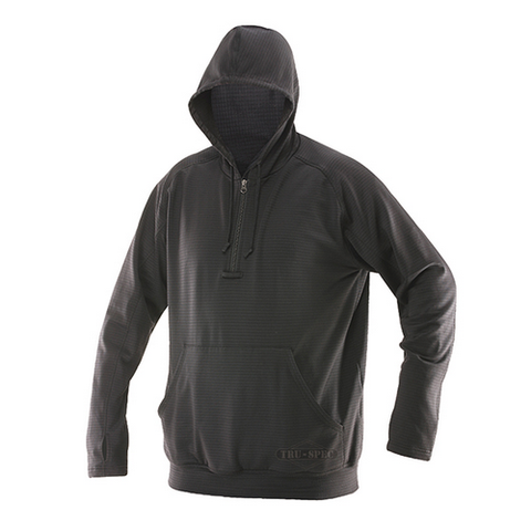 24-7 Grid Fleece Hoodie Shirt