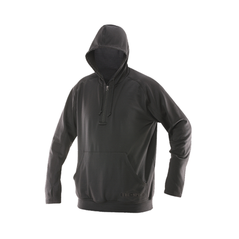 24-7 Grid Fleece Hoodie Shirt