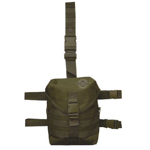 Dlg-5S Drop Leg Gas Mask Carrier
