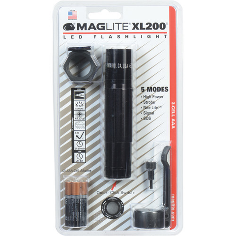 XL200 3-Cell AAA LED Flashlight